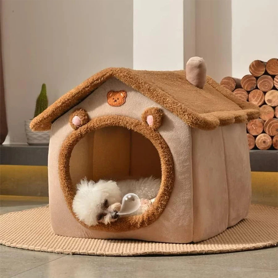 Foldable & Portable Cozy Pet House