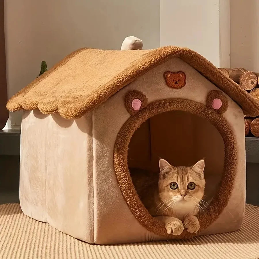Foldable & Portable Cozy Pet House